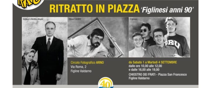 Ritratto in piazza: Figlinesi anni 90