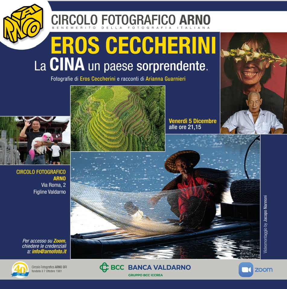 Eros Ceccherini racconta la Cina: un viaggio tra immagini ed emozioni