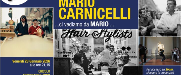 “Ci vediamo da Mario”: una serata con Mario Carnicelli al Circolo Fotografico Arno
